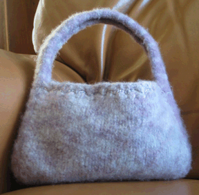 felt bag by Suzann at TextileFusion