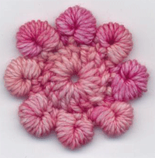 Bullion Picot Flower Pattern by Suzann