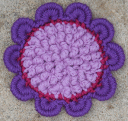 Russian Picot Daisy from Crochet Garden