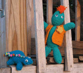 Crochet Bob and Pet