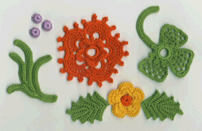 Irish Crochet Samples