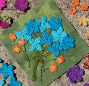 Millefiori from Crochet Bouquet