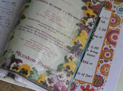 Crochet Bouquet notebook