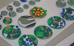 Mary’s polymer clay buttons