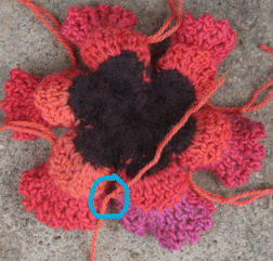 Crochet Bouquet poppy tutorial
