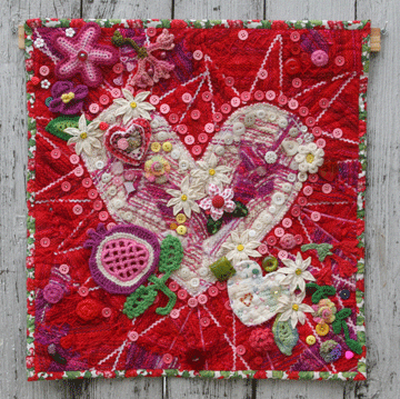 Valentine’s Day Quilt finished!