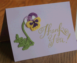 crochet flower Mother