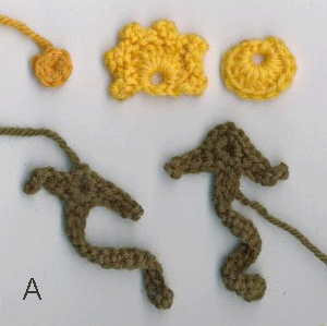 Topsy Turvy Flower from Crochet Bouquet
