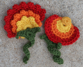 Topsy Turvy 2 flower from Crochet Bouquet